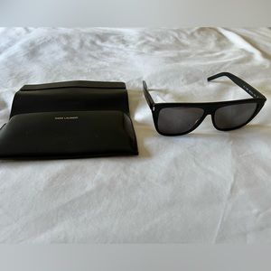 SAINT LAURENT
Black New Wave SL 1 Sunglasses
